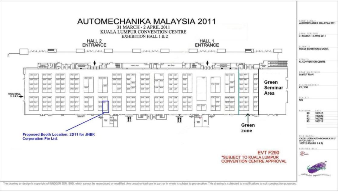 AUTOMECHANIKA MALAYSIA Presented by JNBK Corporation