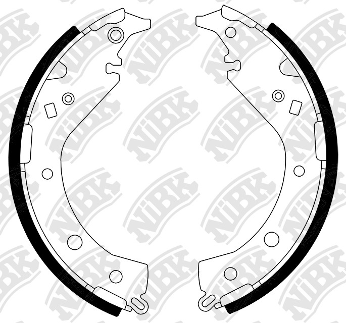 NiBK Brakes Application Cross Reference and Image for NiBK BRAKE
