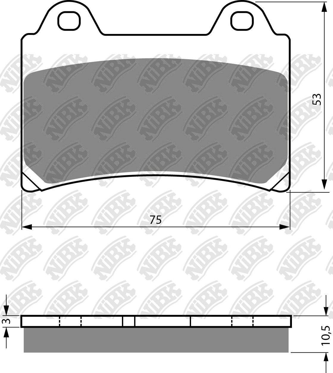 NiBK Brakes Application Cross Reference and Image for NiBK