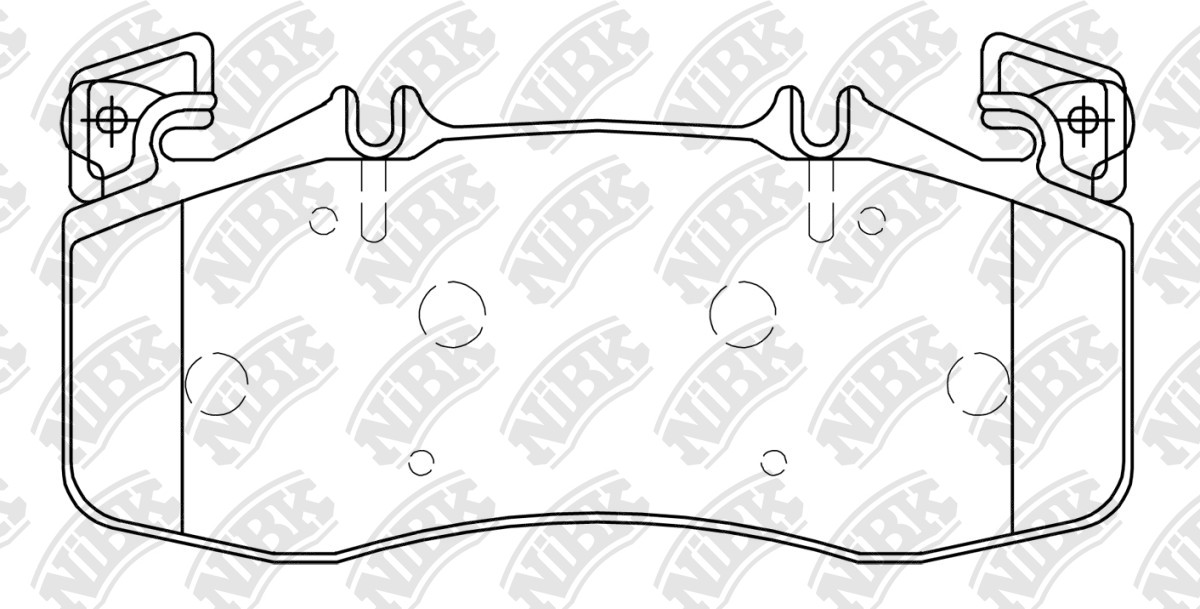NiBK Brakes Application Cross Reference and Image for NiBK BRAKE