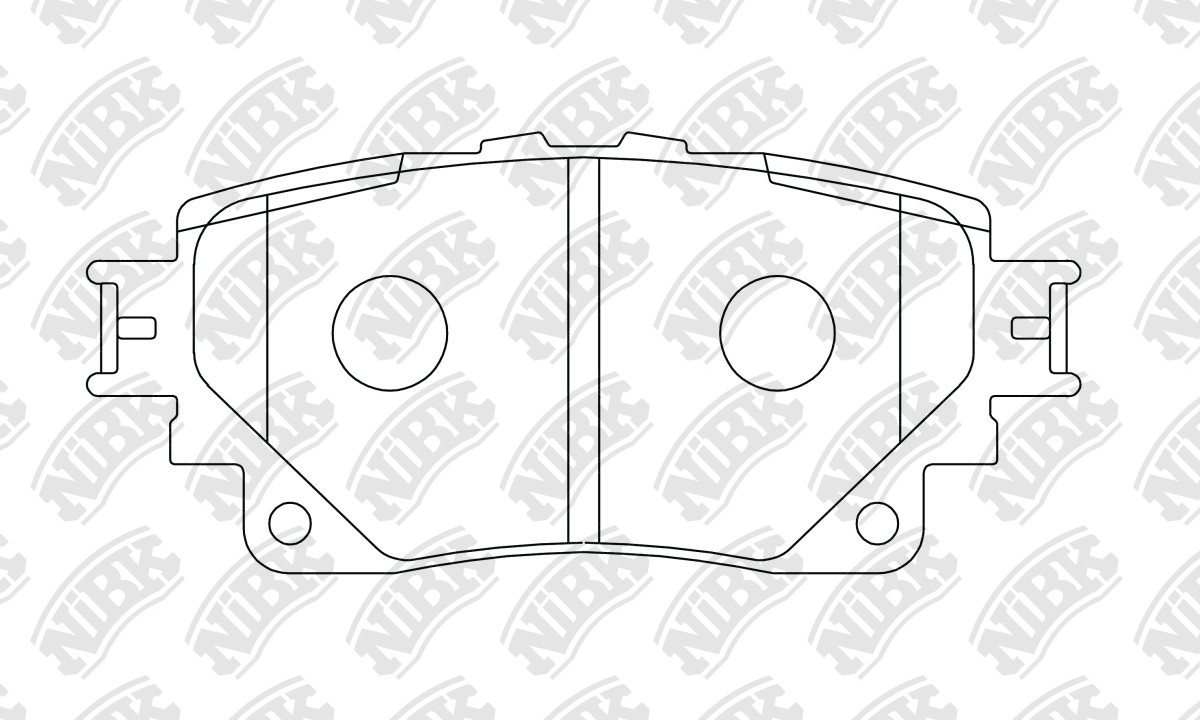 NiBK Brakes Application Cross Reference and Image for NiBK BRAKE